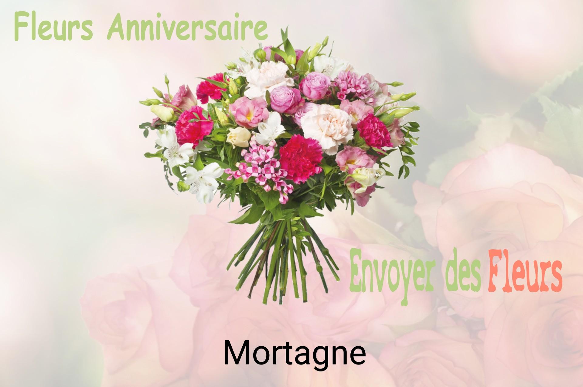 Bouquet de fleurs d’anniversaire livré à Mortagne